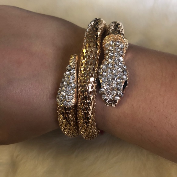 Betsey Johnson Jewelry - Betsey Johnson snake wrap bracelet